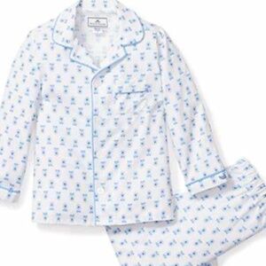 NWT Petite Plume X Minnow Botanical Block Pajama Pant Set, sz 7